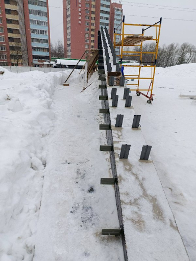 В Лобне продолжается благоустройство мемориала «Зенитное орудие» — фото 2