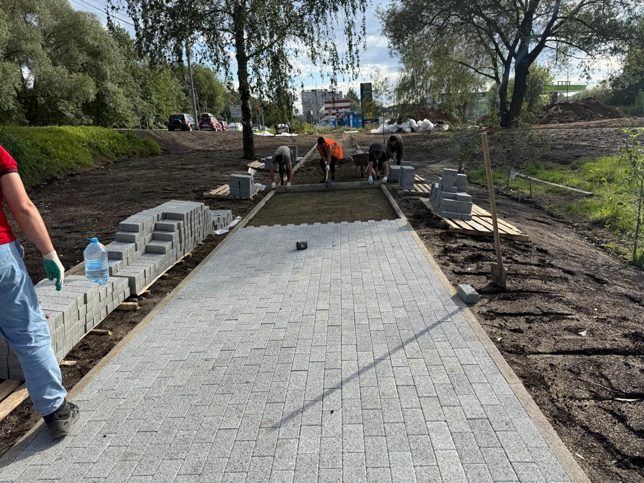 Благоустройство парка Защитников Москвы в Лобне: комплексные работы по улучшению городской среды — фото 2