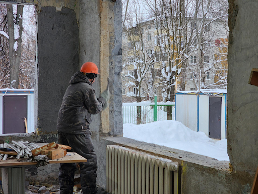 Дошкольное отделение № 2 школы № 12 в Подольске проходит масштабное капитальное обновление — фото 4