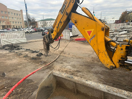 Истра: активное благоустройство центральной площади продолжается — фото 1
