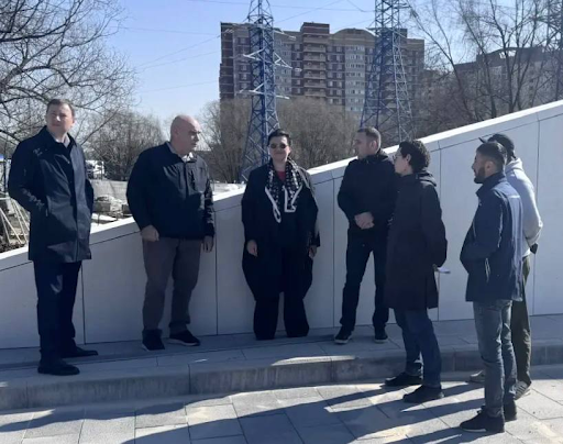 Ход реконструкции мемориала «Зенитное орудие» в Лобне — фото 1