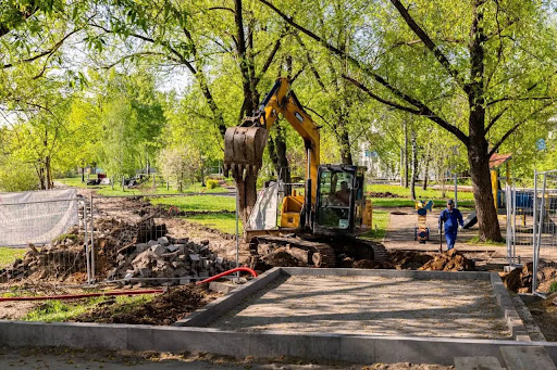 Ход работ по благоустройству в Лобне: набережная пруда «Москвич» и сквер Депо преобразятся в этом году — фото 4