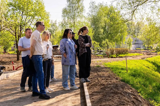 Ход работ по благоустройству в Лобне: набережная пруда «Москвич» и сквер Депо преобразятся в этом году — фото 5